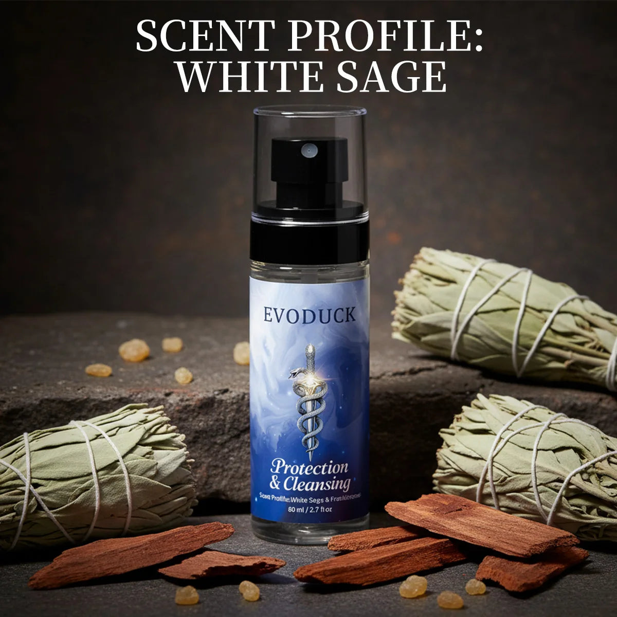 SONN14 - Spray profumato per cuscini alla lavanda, patchouli, rose-jasmine, lemon da 80 ml