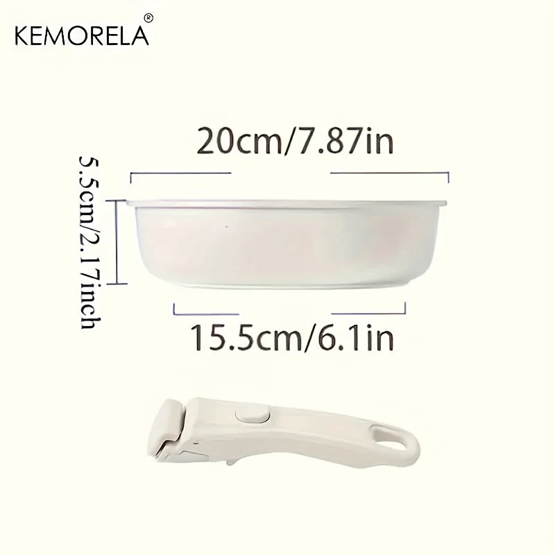COTS11 - Pentole antiaderenti con manici rimovibili