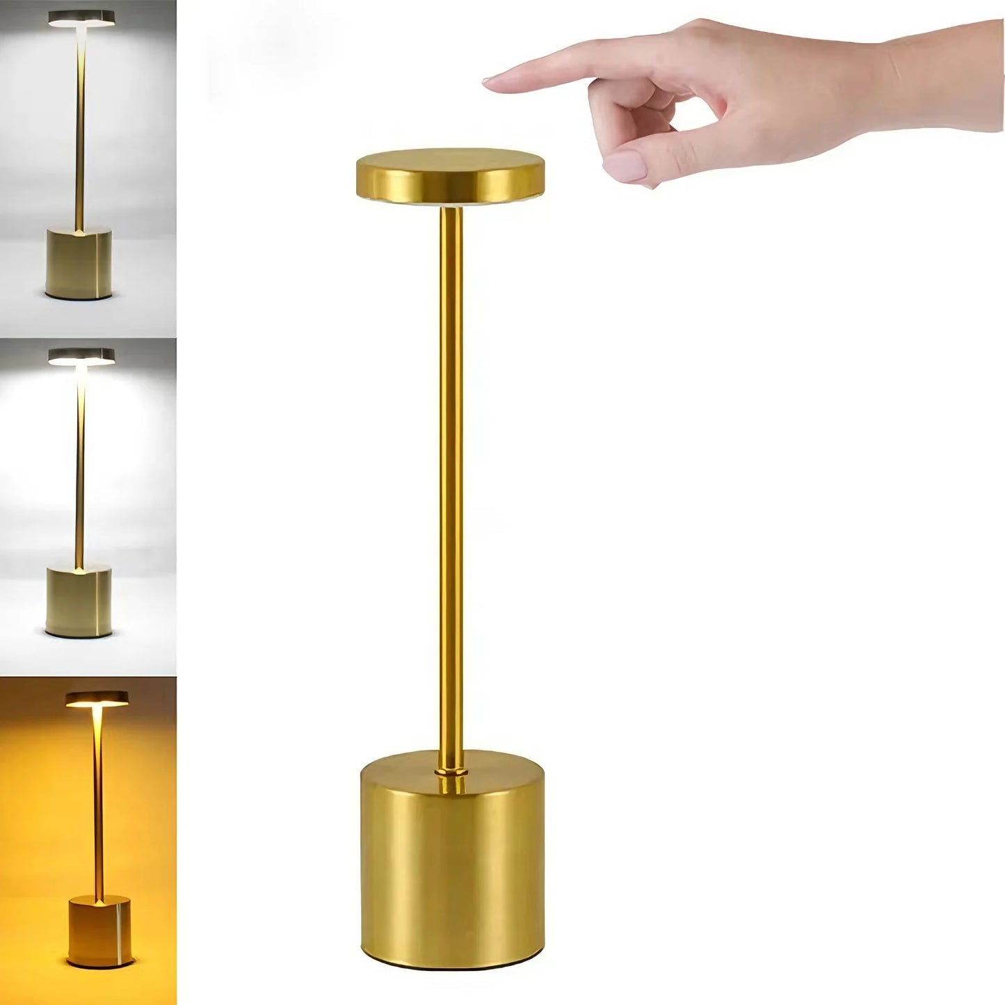 ILLR3 - Lampada da comodino dimmerabile ricaricabile USB