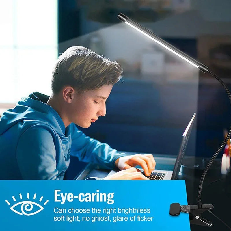 ILLUT7 - Lampada da scrivania a clip a LED