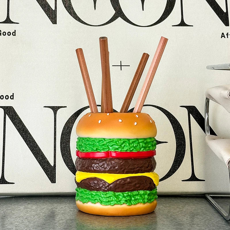 ORGAS15 - Delizioso portapenne per hamburger