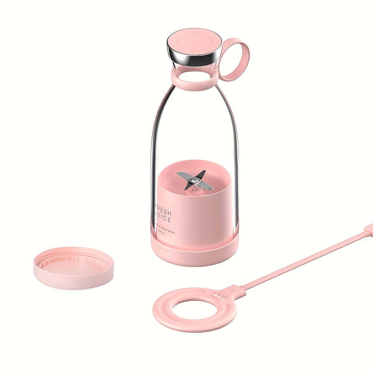 ACCT9 - Mini frullatore elettrico portatile senza fili da 350 ml