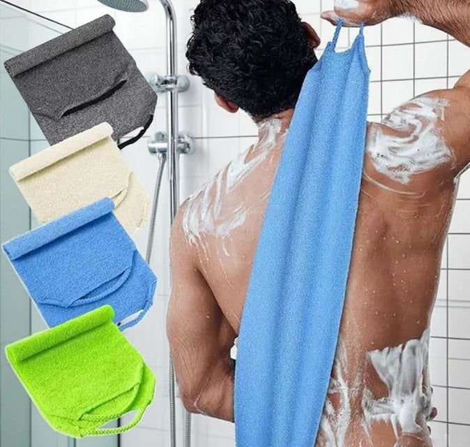 BAGC17 - Asciugamano da doccia lungo satinato ad alta elasticità