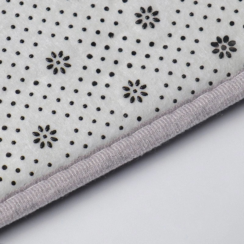 BAGC1 - Tappeto da bagno con motivo a ciottoli