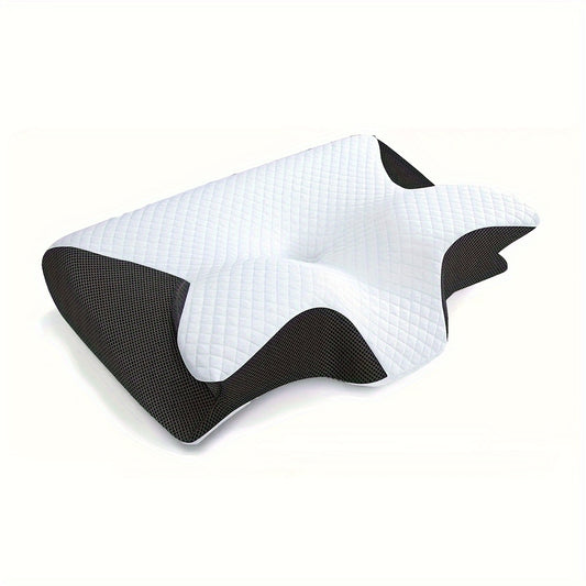 SONN17 - 1 cuscino cervicale in memory foam dal design morbido e leggero,