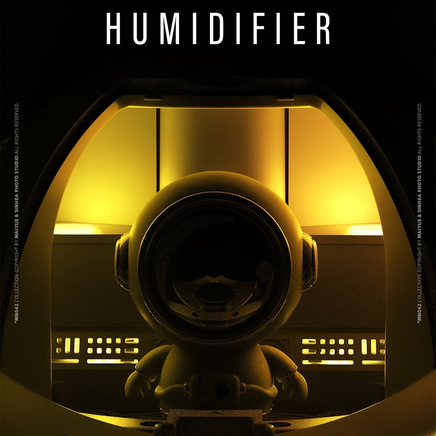 AROM16 - 200ml Mini umidificatore portatile, capsula spaziale a ultrasuoni con nebbia fredda USB