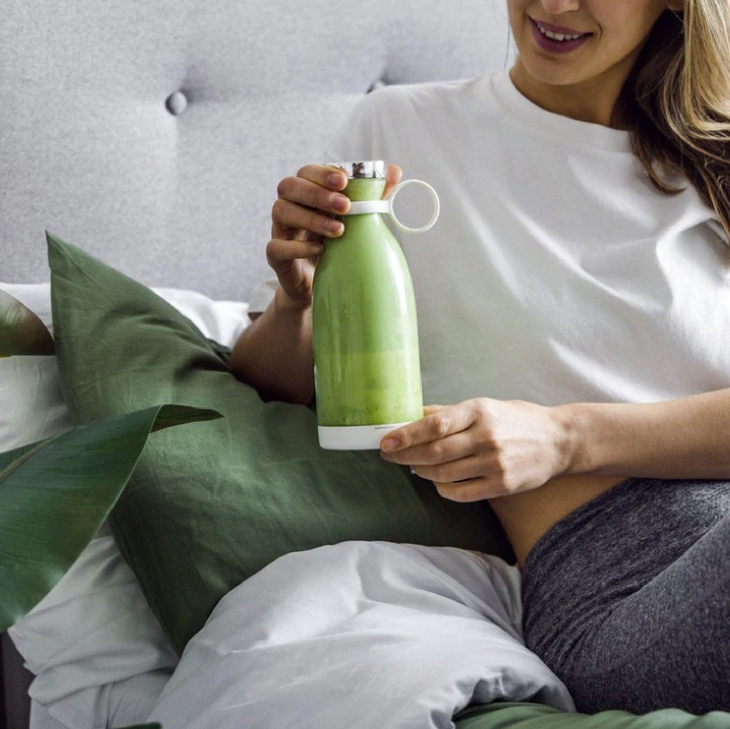 ACCT9 - Mini frullatore elettrico portatile senza fili da 350 ml