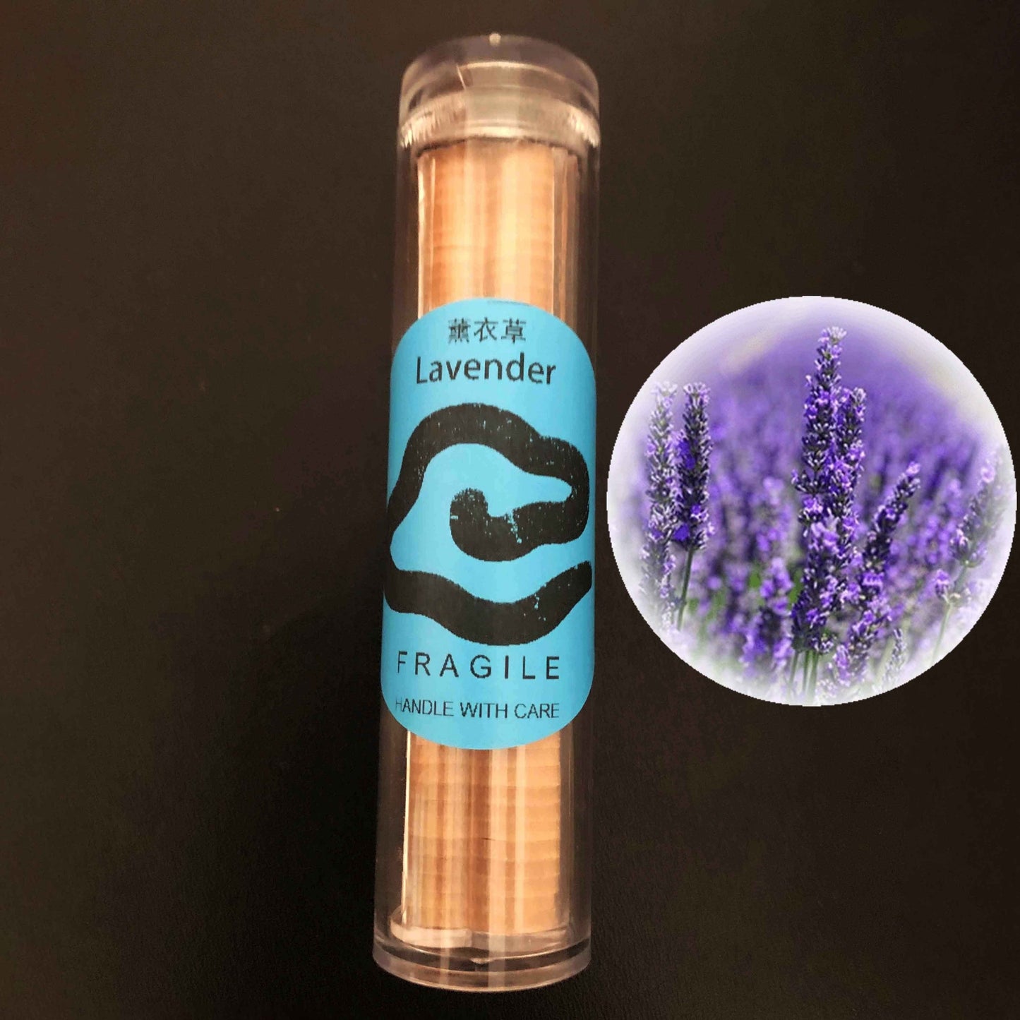 AROM25 - Mattoni di incenso in legno profumati alla lavanda