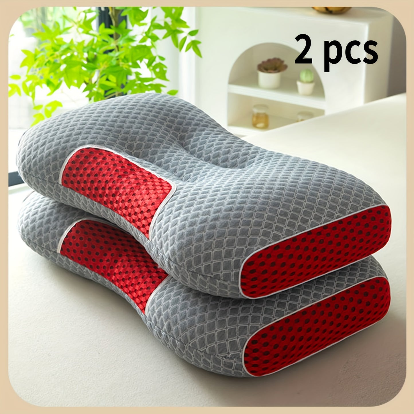 SONN16 - 2 cuscini morbidi per il collo