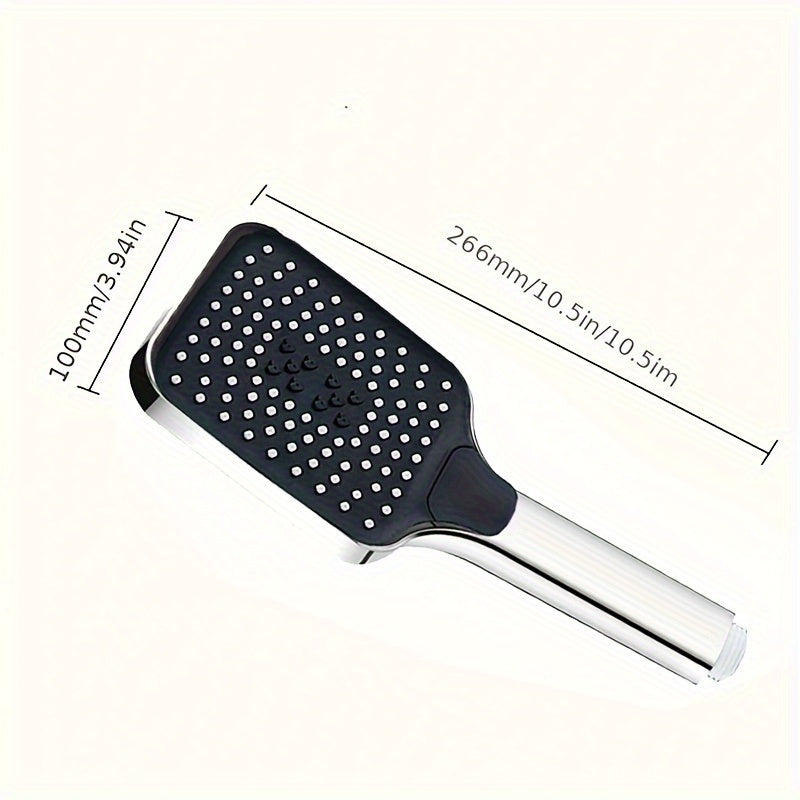 ORGB7 - Ugello per doccia di grandi dimensioni con testa argentata