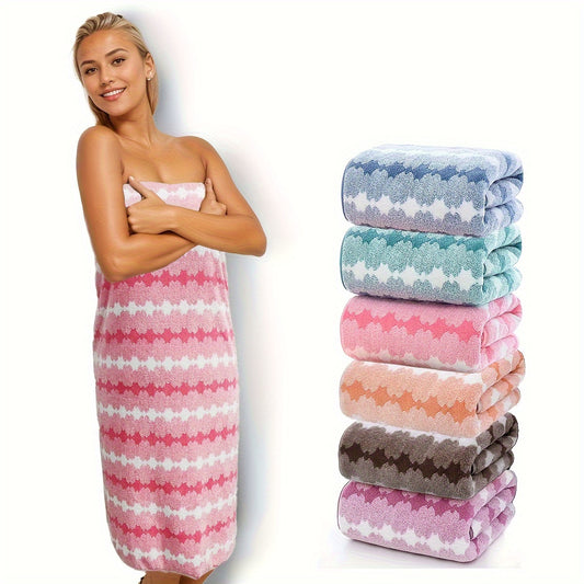 BAGC29 - Asciugamano da bagno extra large per donna