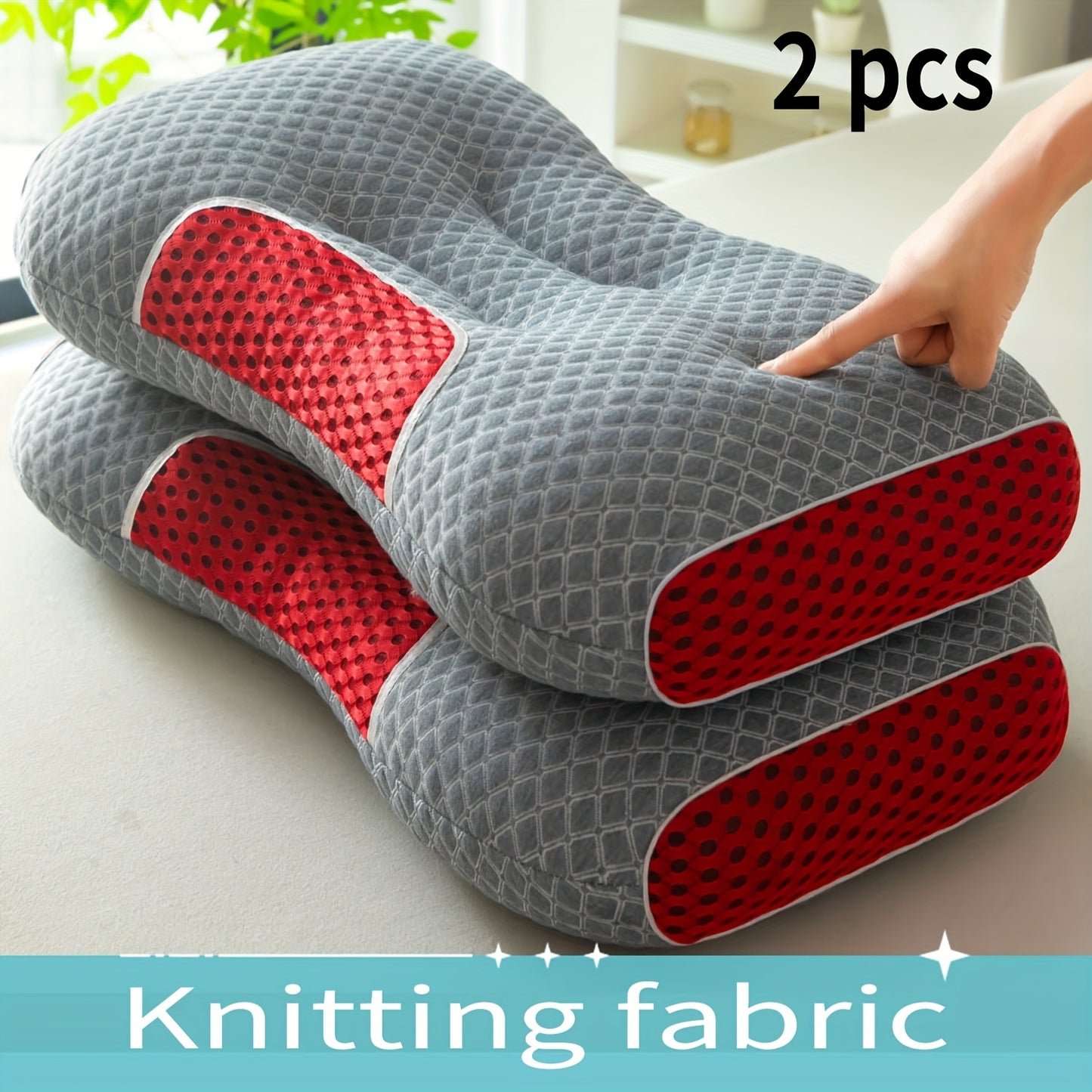 SONN16 - 2 cuscini morbidi per il collo