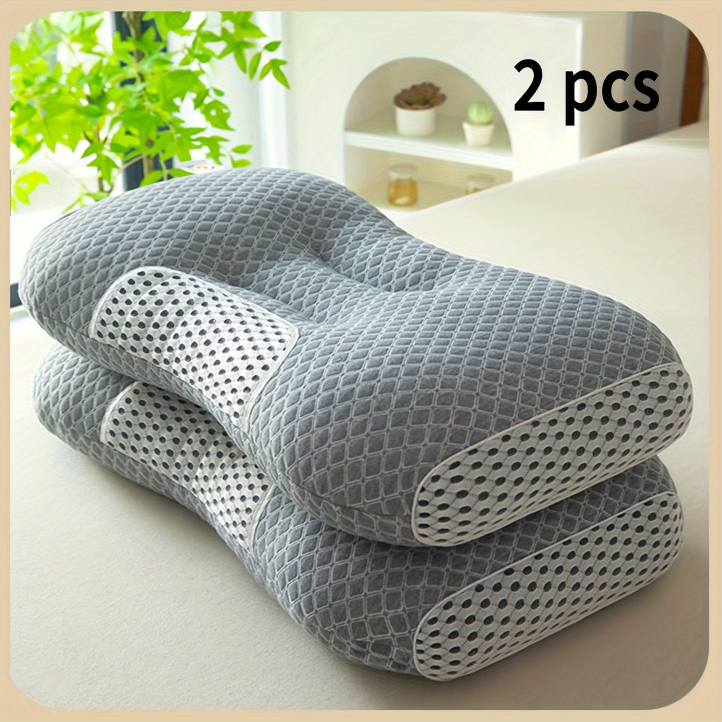 SONN16 - 2 cuscini morbidi per il collo