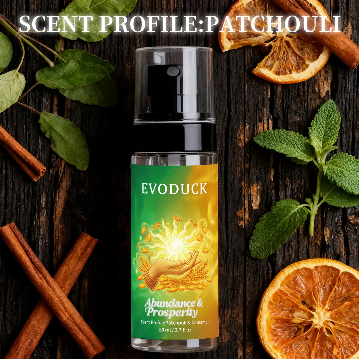 SONN14 - Spray profumato per cuscini alla lavanda, patchouli, rose-jasmine, lemon da 80 ml