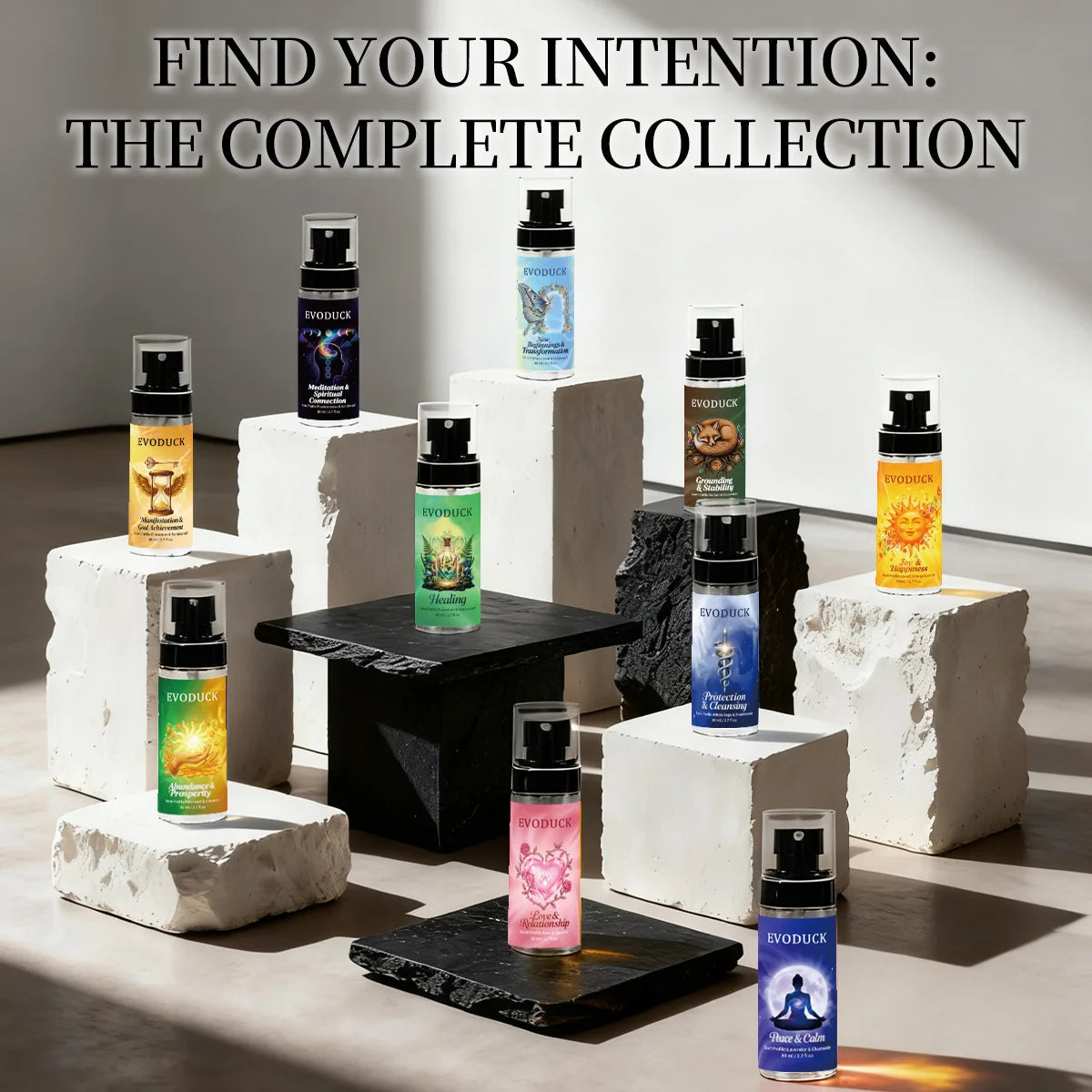 SONN14 - Spray profumato per cuscini alla lavanda, patchouli, rose-jasmine, lemon da 80 ml