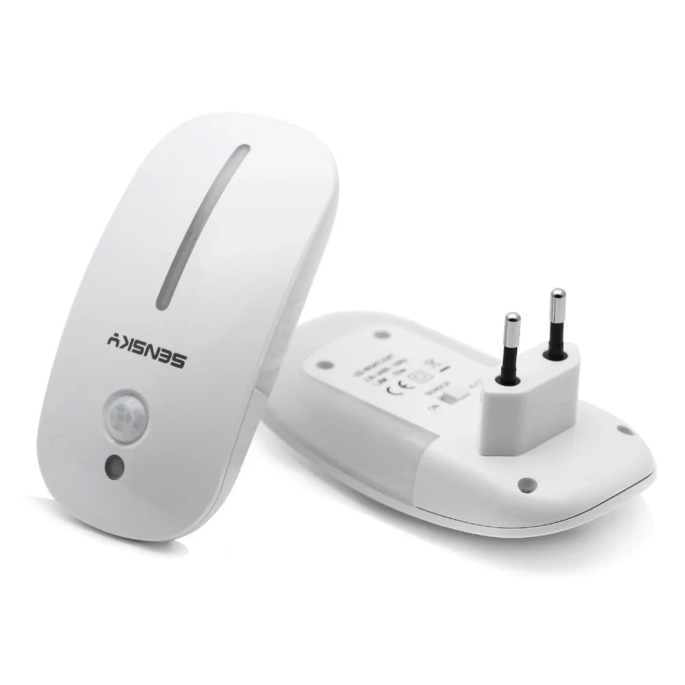 ILLR19 - Luce notturna con sensore di movimento, spina wireless
