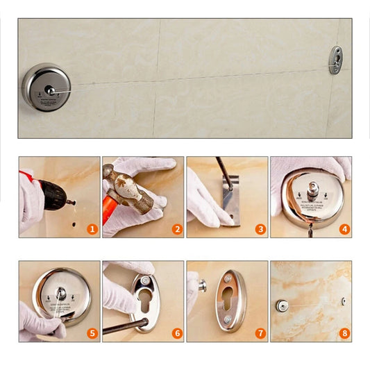 LAVAF3 - Stendibiancheria retrattile