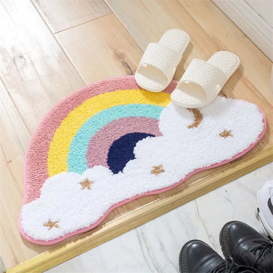 BAGC8  - Tappetini da bagno arcobaleno