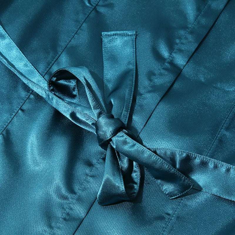 BAGC28 - Accappatoi da uomo estivi a maniche corte