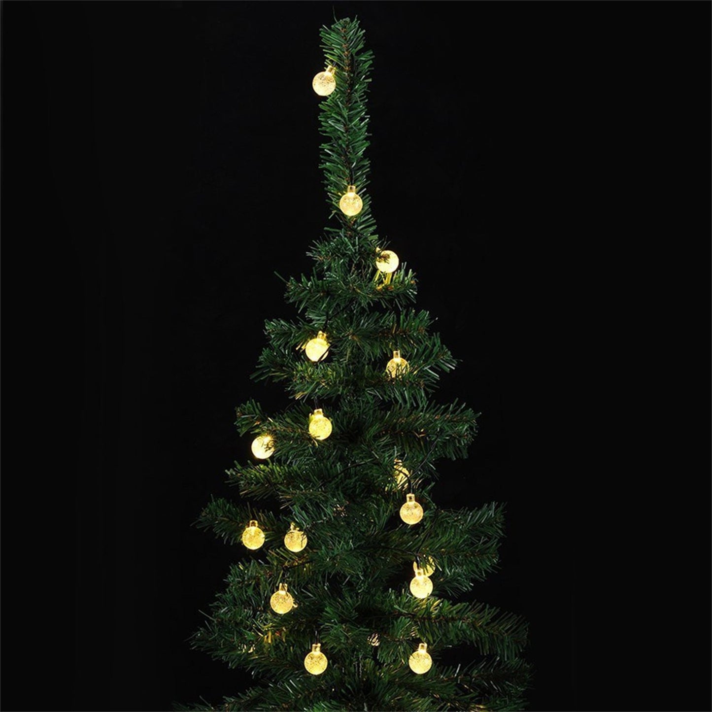 OUTDB6 - Luci a sfera solari con bolle