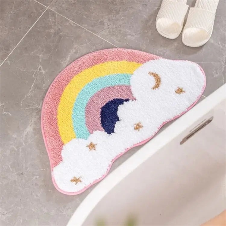 BAGC8  - Tappetini da bagno arcobaleno