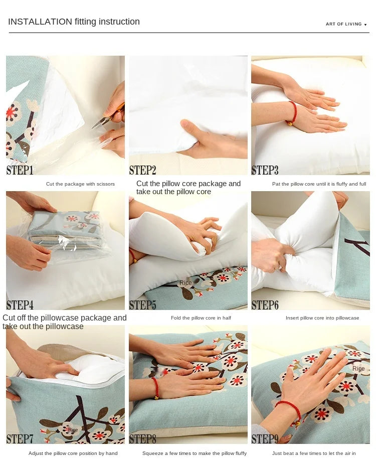 TESS10 - Federa per cuscino stile marocchino