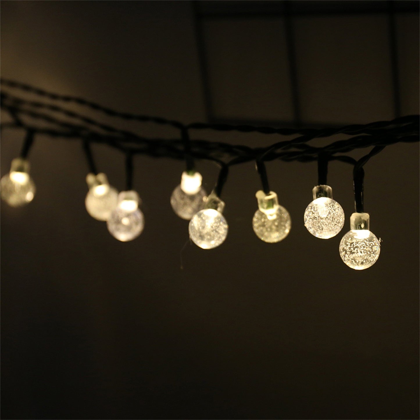 OUTDB6 - Luci a sfera solari con bolle