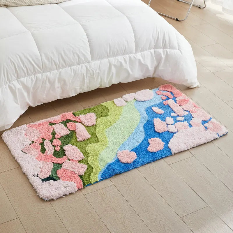 BAGC8  - Tappetini da bagno arcobaleno