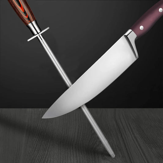 UTES2 - Affilacoltelli professionale con diamante Manico da 12 pollici