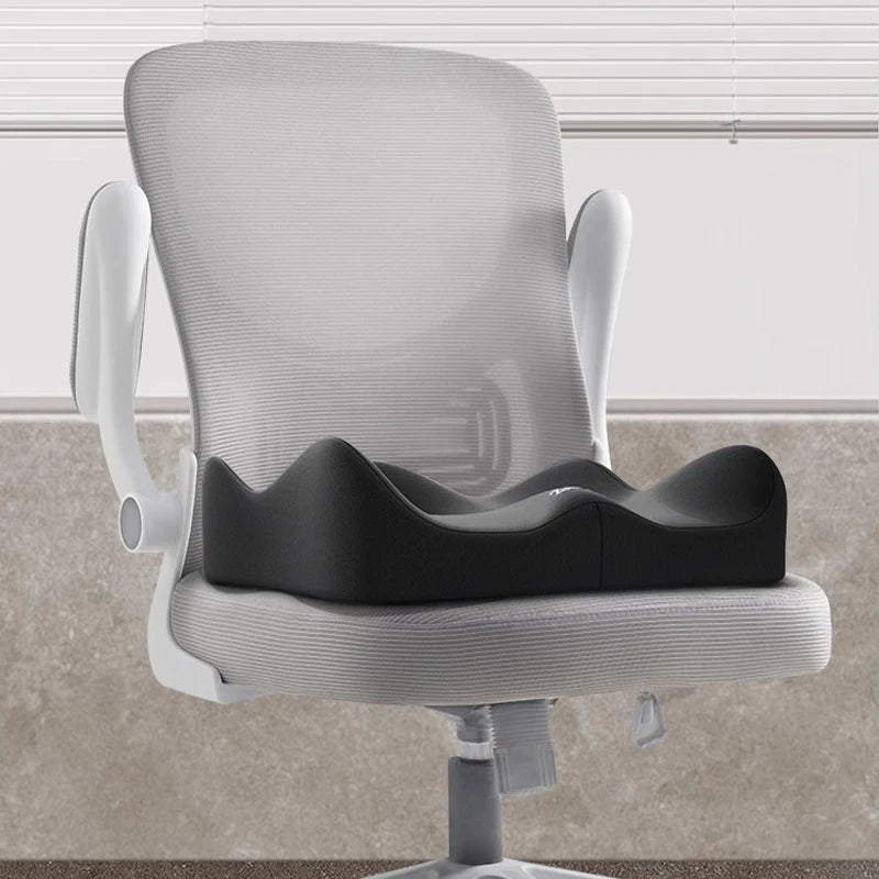 ERGOL20 - Cuscino per sedile da ufficio integrato con schienale per supporto lombare