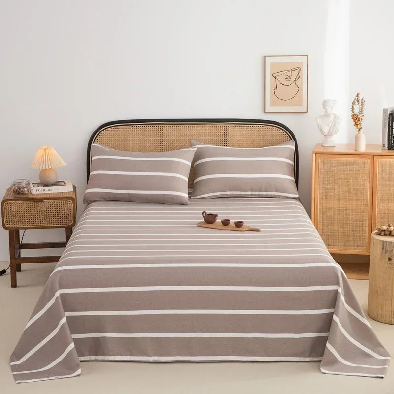 SONN6 - Lenzuolo da letto in morbido 100% cotone