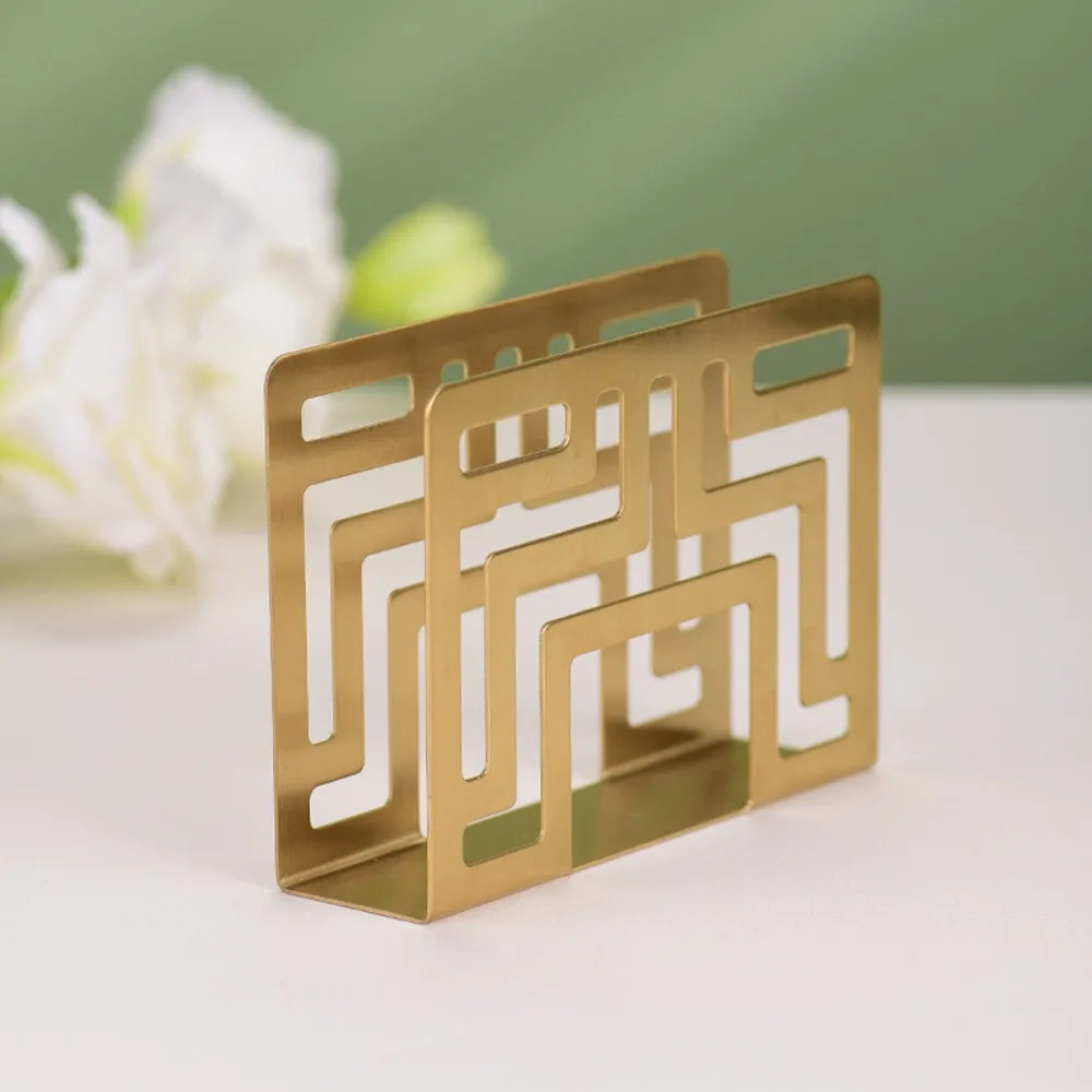 ACCT16 - Porta tovaglioli argento/oro