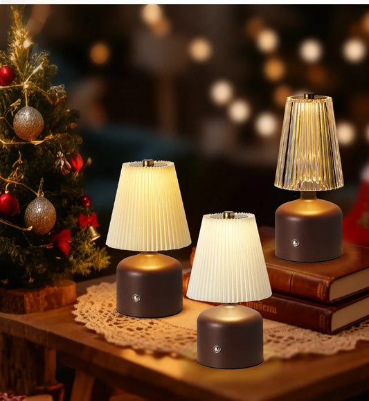 ILLR7 - Lampada da comodino per camera da letto, luce notturna a LED, dimmerabile