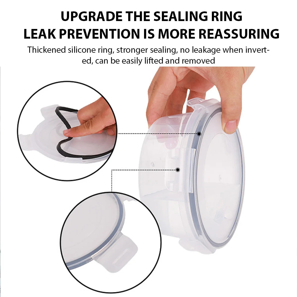 CONS17 - Set da 24 pezzi di contenitori per alimenti da cucina