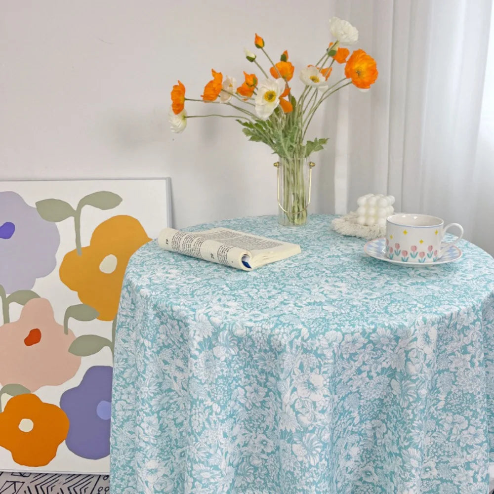 TESC20 - Tovaglia da pranzo vintage floreale