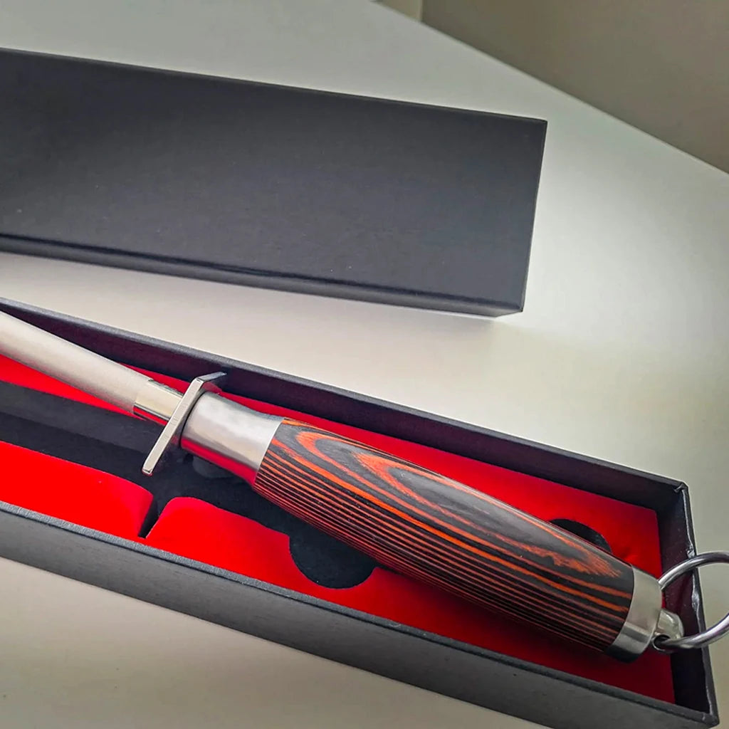 UTES2 - Affilacoltelli professionale con diamante Manico da 12 pollici