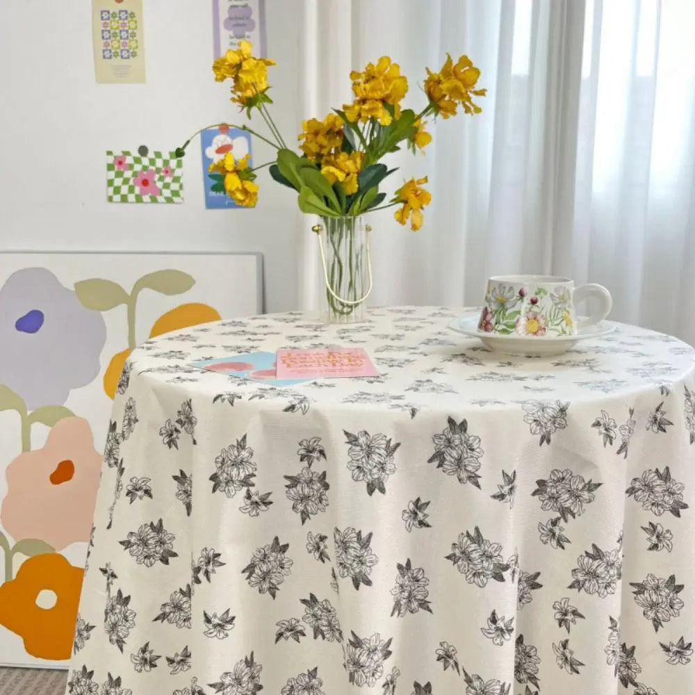 TESC20 - Tovaglia da pranzo vintage floreale