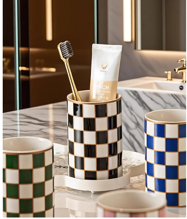 ACCL23 - Contenitore per spazzolino da denti in ceramica