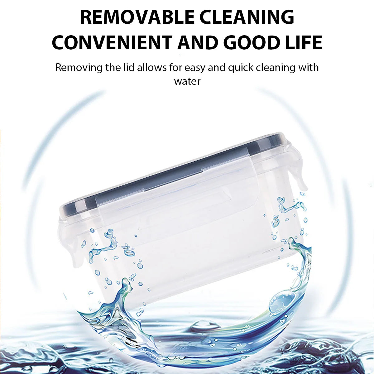 CONS17 - Set da 24 pezzi di contenitori per alimenti da cucina