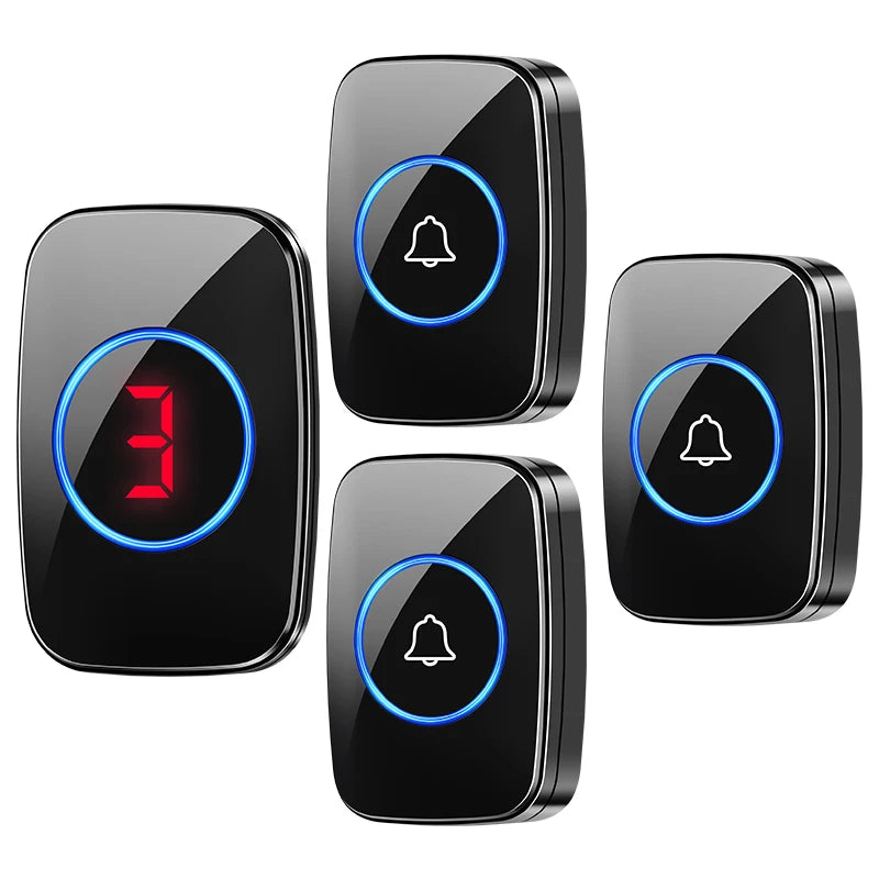 ACCET18 - Campanello wireless con display digitale