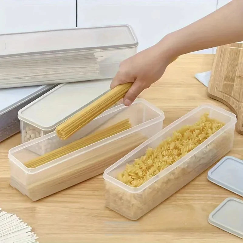 CONS12 - 4 contenitori lunghi per la conservazione degli alimenti