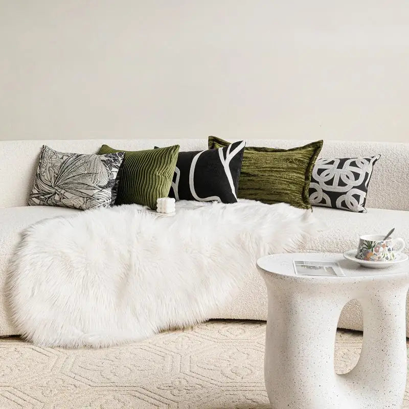 TESS6 - Copricuscino moderno di lusso  jacquard ricamato ad alta densità