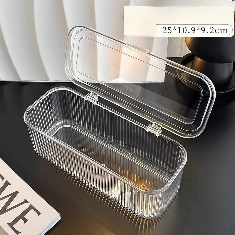 ORGB12 - Organizzatore per il bagno: scatola portaoggetti multifunzionale