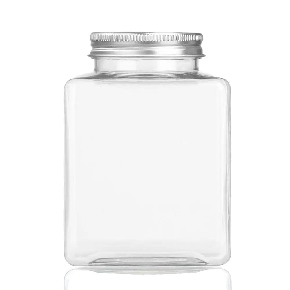 CONS22 - Contenitori per alimenti trasparenti con coperchi e etichette