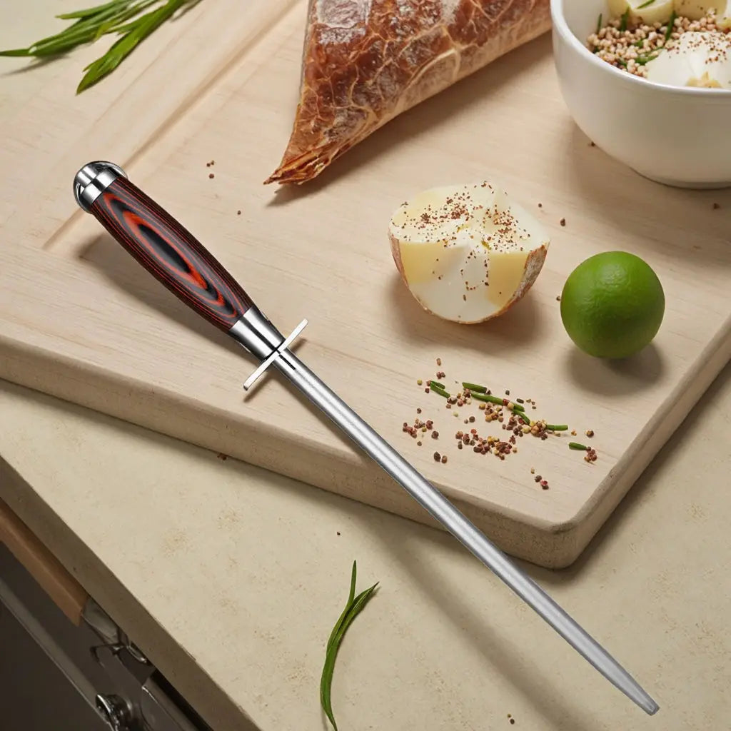 UTES2 - Affilacoltelli professionale con diamante Manico da 12 pollici