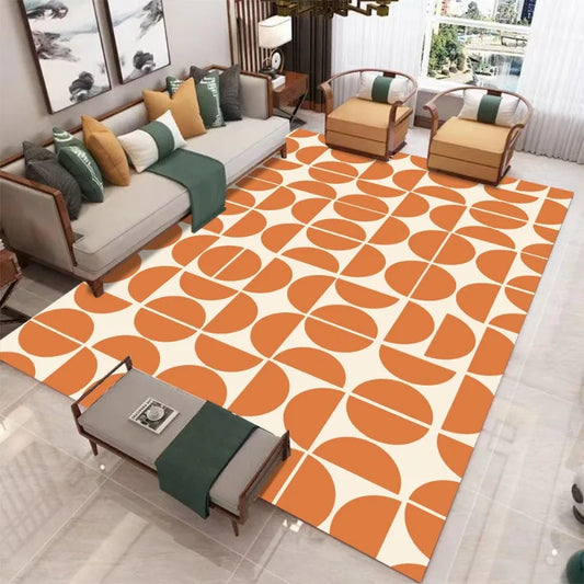 TESS32 - Tappeto moderno minimalista per soggiorno con motivo geometrico