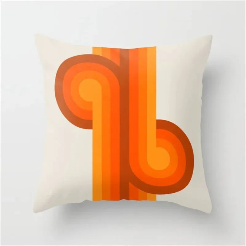 TESS23 - Cuscino con stampa geometrica serie arcobaleno