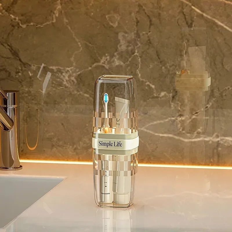 ACCL18 - Custodia trasparente per spazzolini da denti