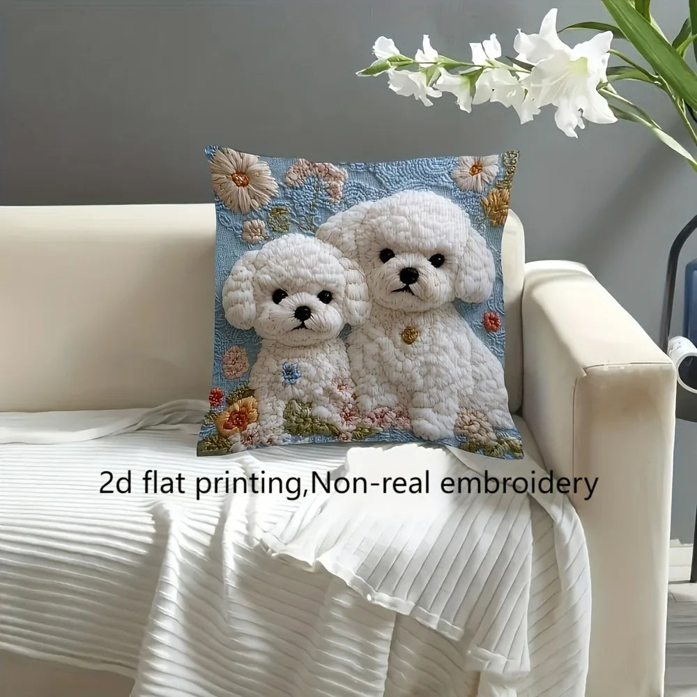 TESS15 - Cuscino a forma di barboncino