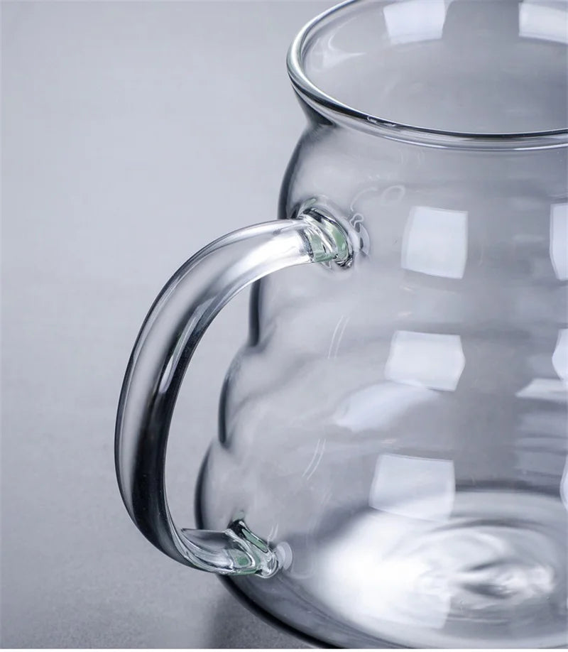 ACCT10 - Caraffa per caffè in vetro trasparente da 350/600/800 ml